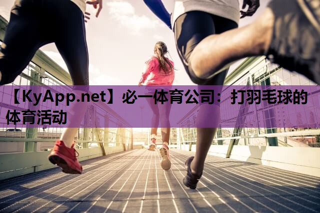 打羽毛球的体育活动